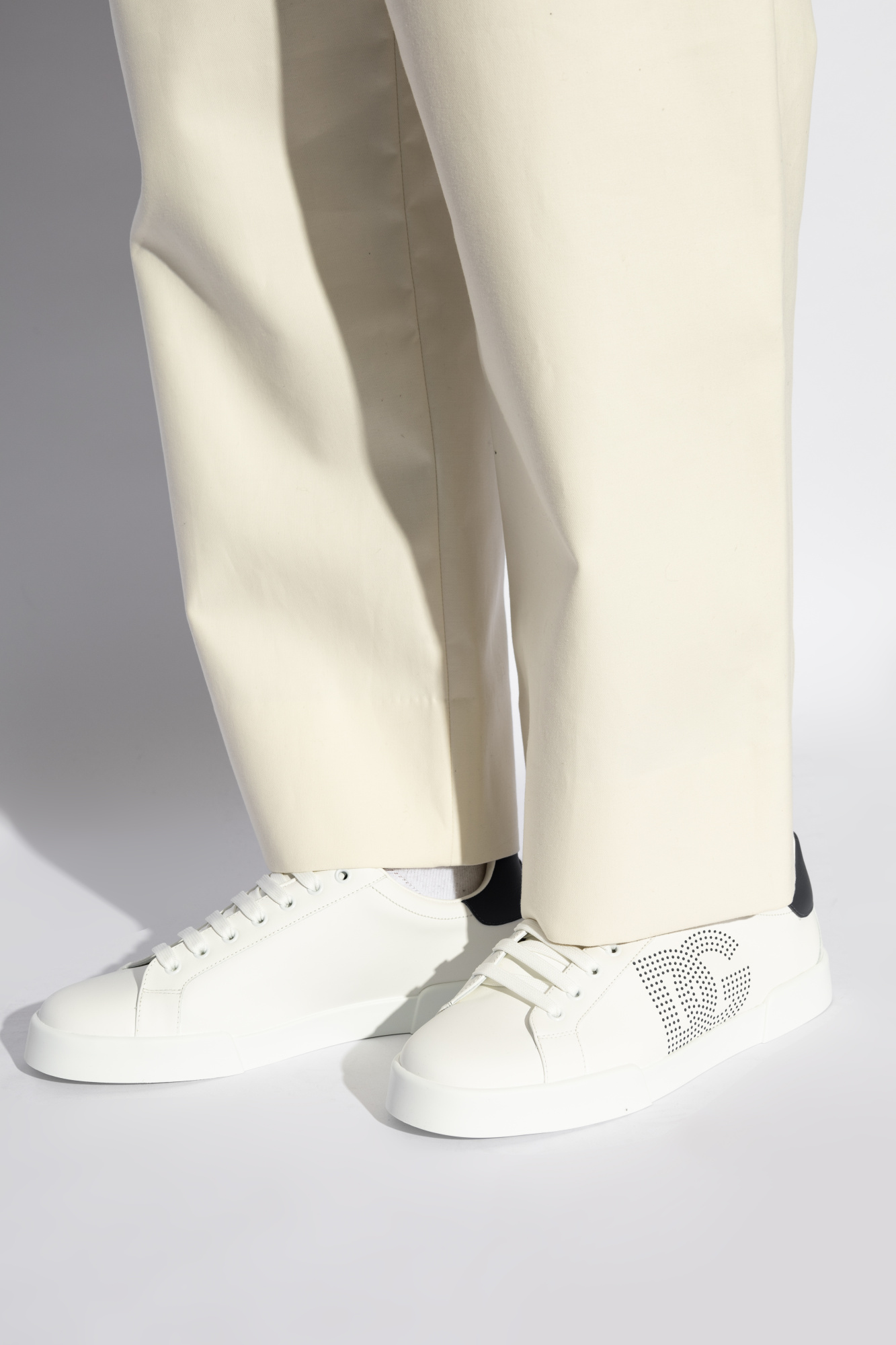 スニーカー DOLCE GABBANA Men Sneakers CS2324 AV066 89527 WHITE White Sneakers Portofino Dolce & Gabbana - Vitkac Italy